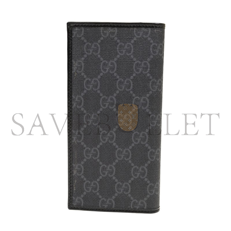 GUCCI GG SUPREME LONG WALLET 672947 (17.5*9cm)